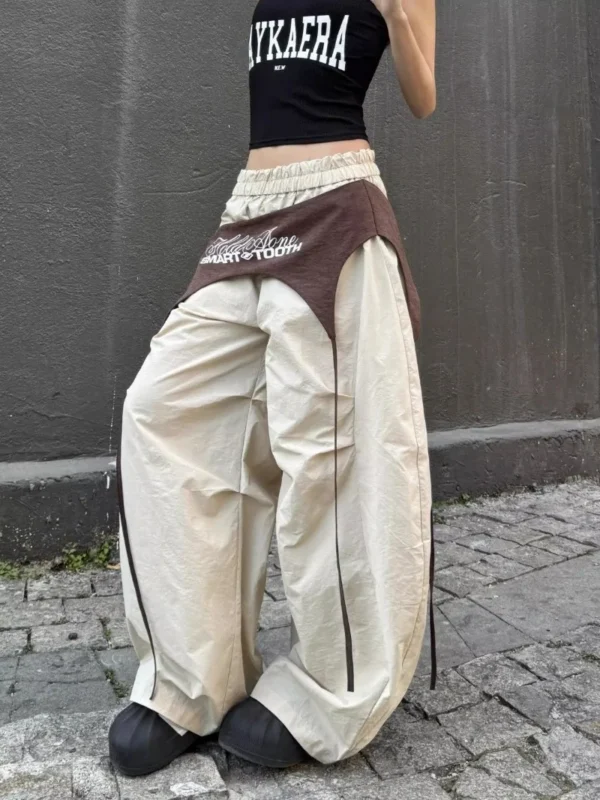 Pantalones de Chándal Estampados de Moda Hip Hop para Mujer - Bailongas | Estilo Urbano y Comodidad en Cada Paso - Imagen 3