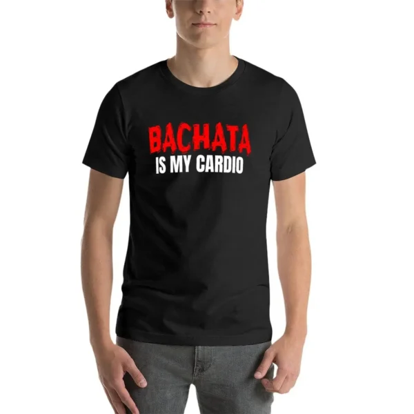 Camiseta de Bachata Is My Cardio para Hombre - Bailongas | Estilo Divertido y Cómodo para los Amantes de la Danza - Imagen 4