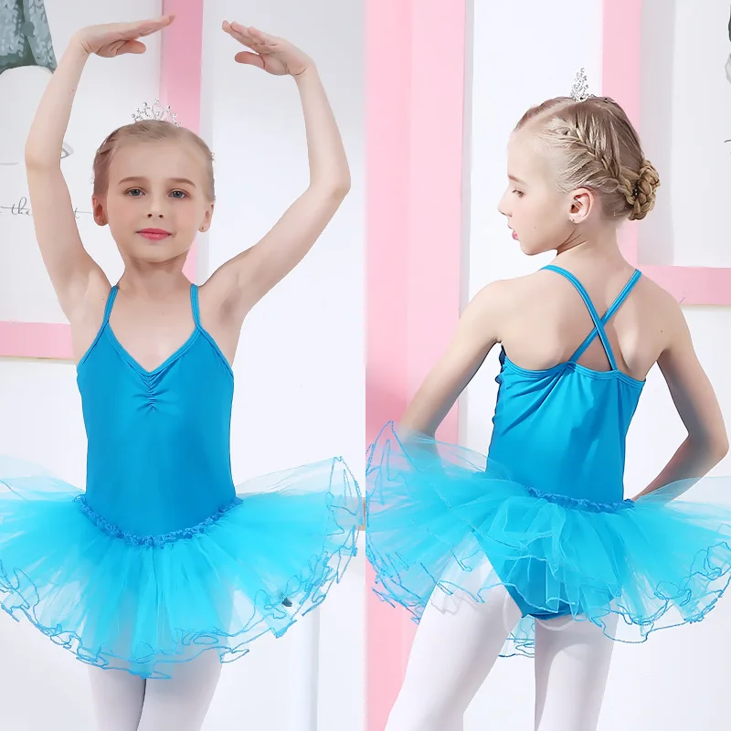 Vestido de Ballet y Tutú para Niña - Ropa de Danza Cómoda y Elegante - Imagen 4