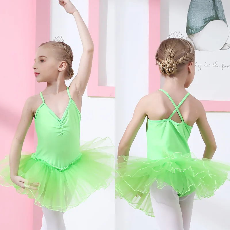 Vestido de Ballet y Tutú para Niña - Ropa de Danza Cómoda y Elegante - Imagen 5
