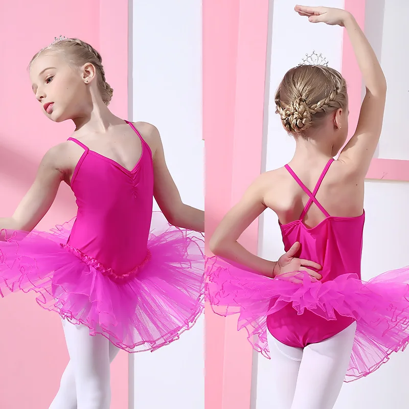 Vestido de Ballet y Tutú para Niña - Ropa de Danza Cómoda y Elegante
