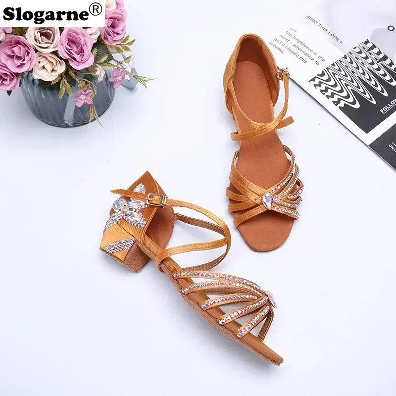 Zapatos de Baile "Cristal" para Niñas - Tacón 3.5 CM Seguro y Elegante - Imagen 3