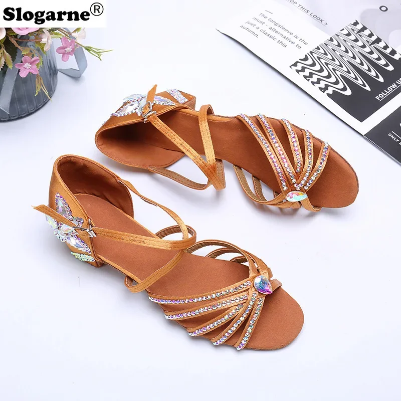 Zapatos de Baile "Cristal" para Niñas - Tacón 3.5 CM Seguro y Elegante - Imagen 2