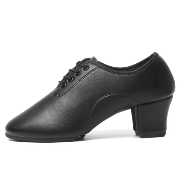 Lindos Zapatos de baile latino transpirable de malla de aire de cuero - Imagen 4
