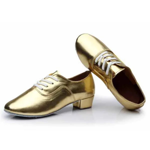 Lindos Zapatos de baile latino transpirable de malla de aire de cuero - Imagen 6