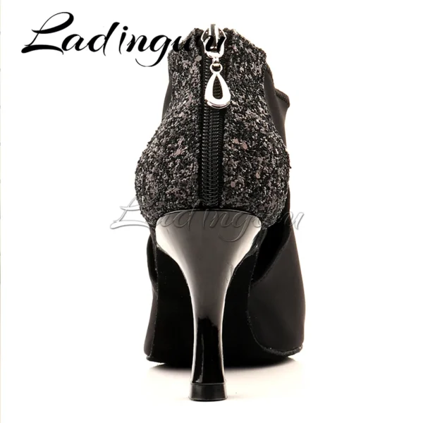 Botas de Baile Latino de Salón para Mujer - Estilo y Soporte para Salsa y Bachata - Imagen 3
