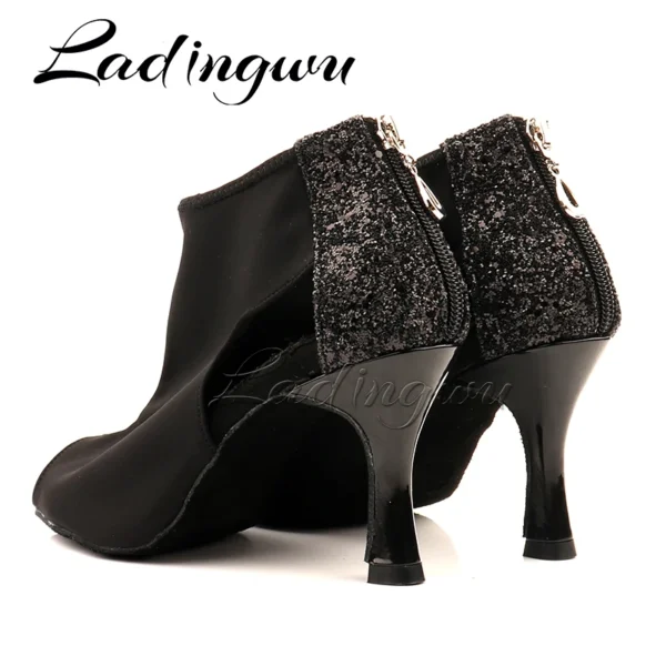 Botas de Baile Latino de Salón para Mujer - Estilo y Soporte para Salsa y Bachata - Imagen 5