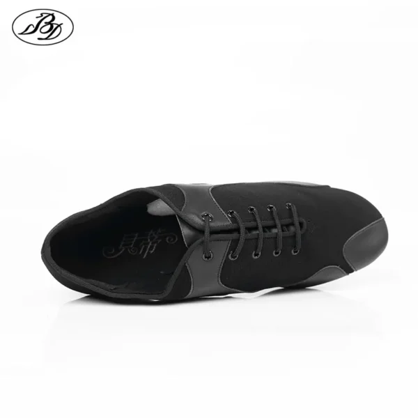 Zapatos Latinos para Hombre - Suela de Ante y Tacón para Salsa y Bachata - Imagen 5