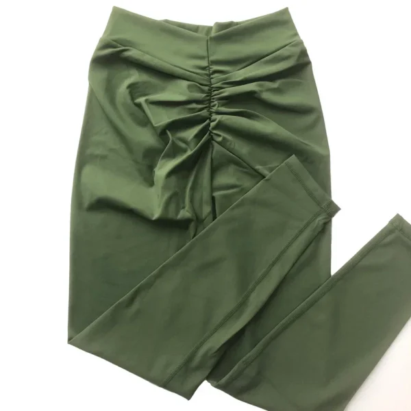 Mallas Push Up para Mujer - Leggings Sexy con Cintura en V para Baile y Gimnasio - Imagen 5